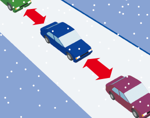 心得 5 車間距離をあける