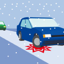 急ブレーキは禁物